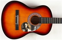 Autographed Shania Twain Acoustic Guitar