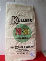 KELLERS 70-30 MIXTURE QUINCY ILLINOIS BAG