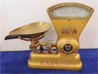 1900'S DAYTON "GOLD MEDALS" CAST IRON SCALE....