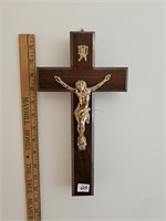 crucifix wall art, note condition