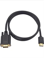 (New) Duttek HDMI to VGA Cable, HDMI to VGA