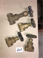 Brass 1/2 valves