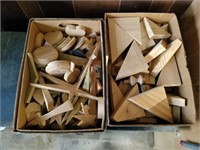 Scrap Wood Pieces Crafting, Door Knobs