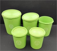 Vintage Tupperware Canister Set