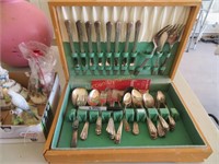 Rogers Silverplate Flatware Set