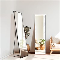 Standing Mirror  (63'x20'  Black)