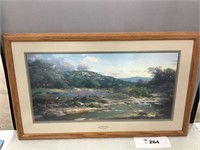 SHADES OF SPRING BY LARRY DYKE, SIGNED AND