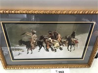 RETURN OF THE WAR FREDERIC REMINGTON, NOT