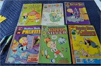 Lot of 6 Ritchie Rich Comic Books