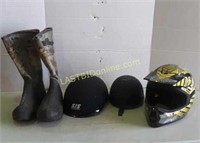 Helmets and Boots