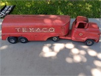 Buddy L Texaco tanker pressed sreel truck 24"