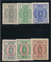 FINLAND #38-39 & #42-45 MINT FINE-VF NH