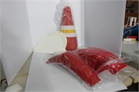 NOS KC  CHIEFS MURRAY BIKE SEAT AND FENDERS