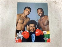"Update" Autographed Mohamed Ali Photo