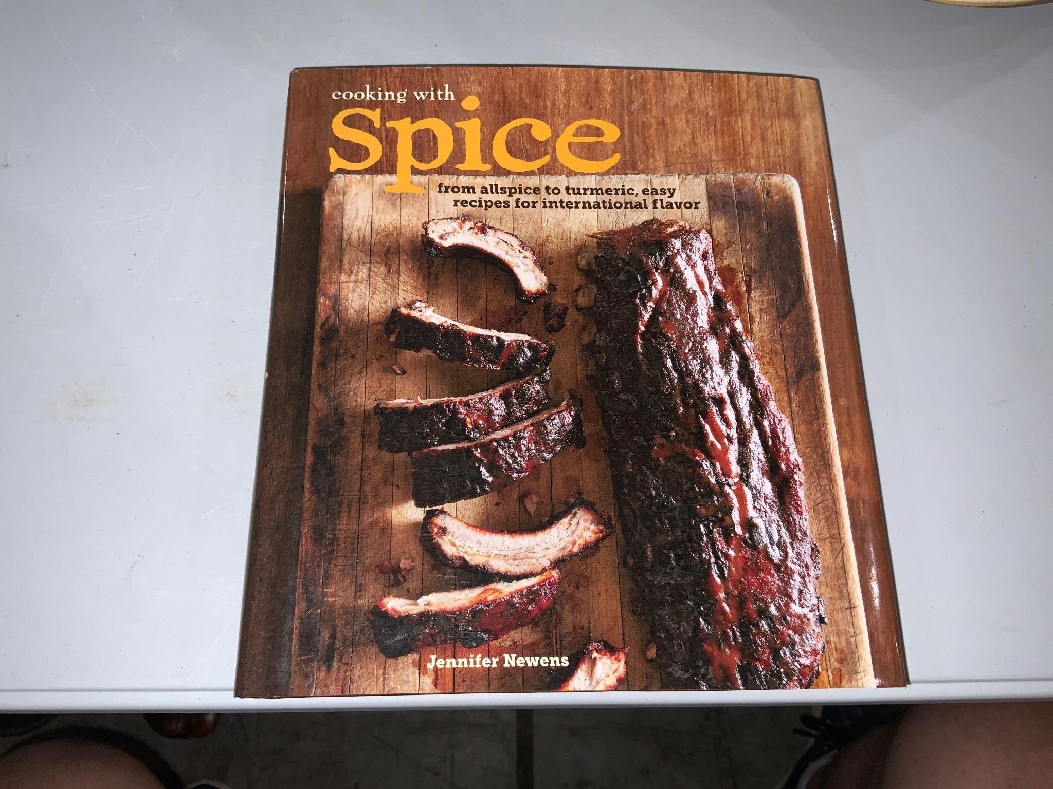 cooking with spices by Newens hardcover book