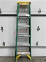 Werner 6ft fiberglass ladder
