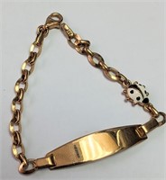$960 10K  2.74G Baby Bracelet