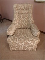 Vintage Retro High Back Sitting Chair