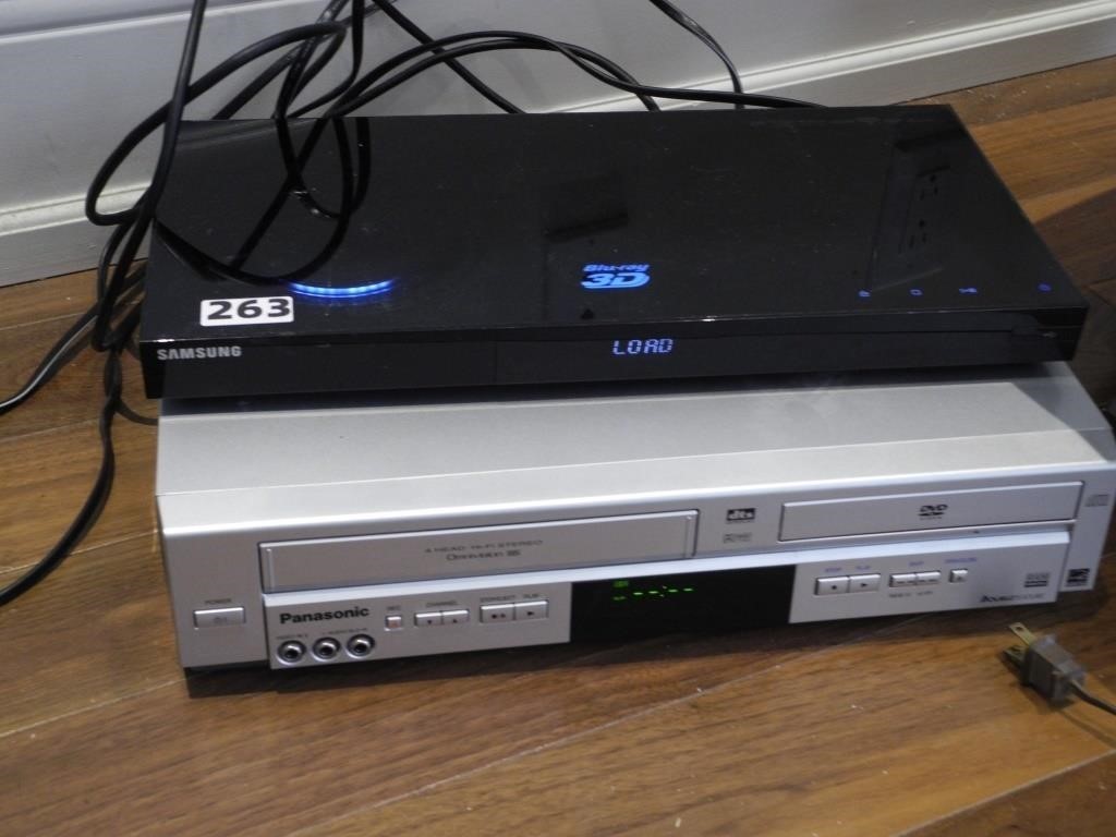 DVD, Blu-Ray And VHS Players