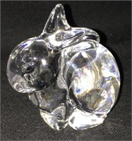 Art Glass Rabbit Sculpture