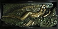 Bill Mack Artist Signed Nude Sculpture. Huge!