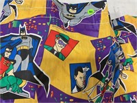 Several yards of assorted Batman material