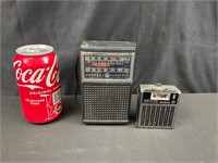 Vintage GE Transistor Radio & Zenith Pocket
