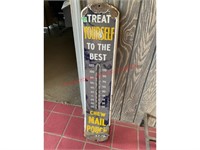 39" Mail Pouch Tobacco Enameled Sign