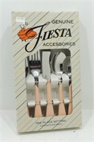 Fiesta Post 86 go along 5 pc flatware set,