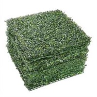 Artificial Grass Hedge Privacy Screen