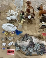 Assorted Bird Figurines