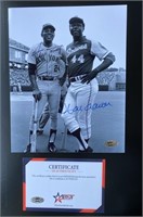 HANK AARON rare vintage classic signed