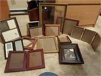 Picture frames all different sizes
