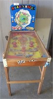 Road Race Vintage Light Up Pin Ball Game