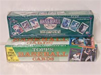 Sealed ‘90 Baseball Cards Sets: Topps & Upper Deck