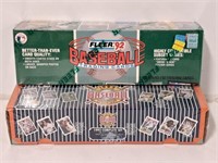 Sealed 1992 Baseball Cards: Fleers, Upper Deck