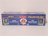 Sealed Score 1989 Collector Set Baseball Cards