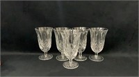 5 Waterford Lismore Water Goblets