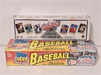 Sealed 1991 Baseball Cards: Topps, Upper Deck