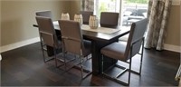 8PC DINING TABLE W/CHAIRS