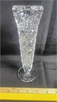 24% lead crystal vase.; this vase is 7 3/4  in