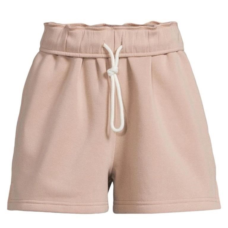 New Fleece Curved Hem Shorts