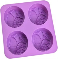 3D Butterfly Flower Soap Mold x3