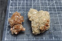 2 Aragonite Specimens, 12oz