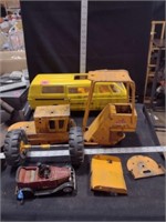 Vntg Tonka School bus, Tonka Forklift parts &