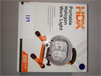 hdx portable halogen light