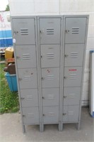 Storage Locker Set  15 Compartments 36" w 66"h
