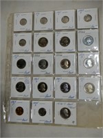 19 US PROOF COINS
