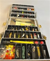 UMCO TACKLE BOX WITH CONTENTS