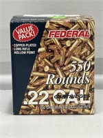 Federal 22 Cal  LR Hollow Point Copper Plated